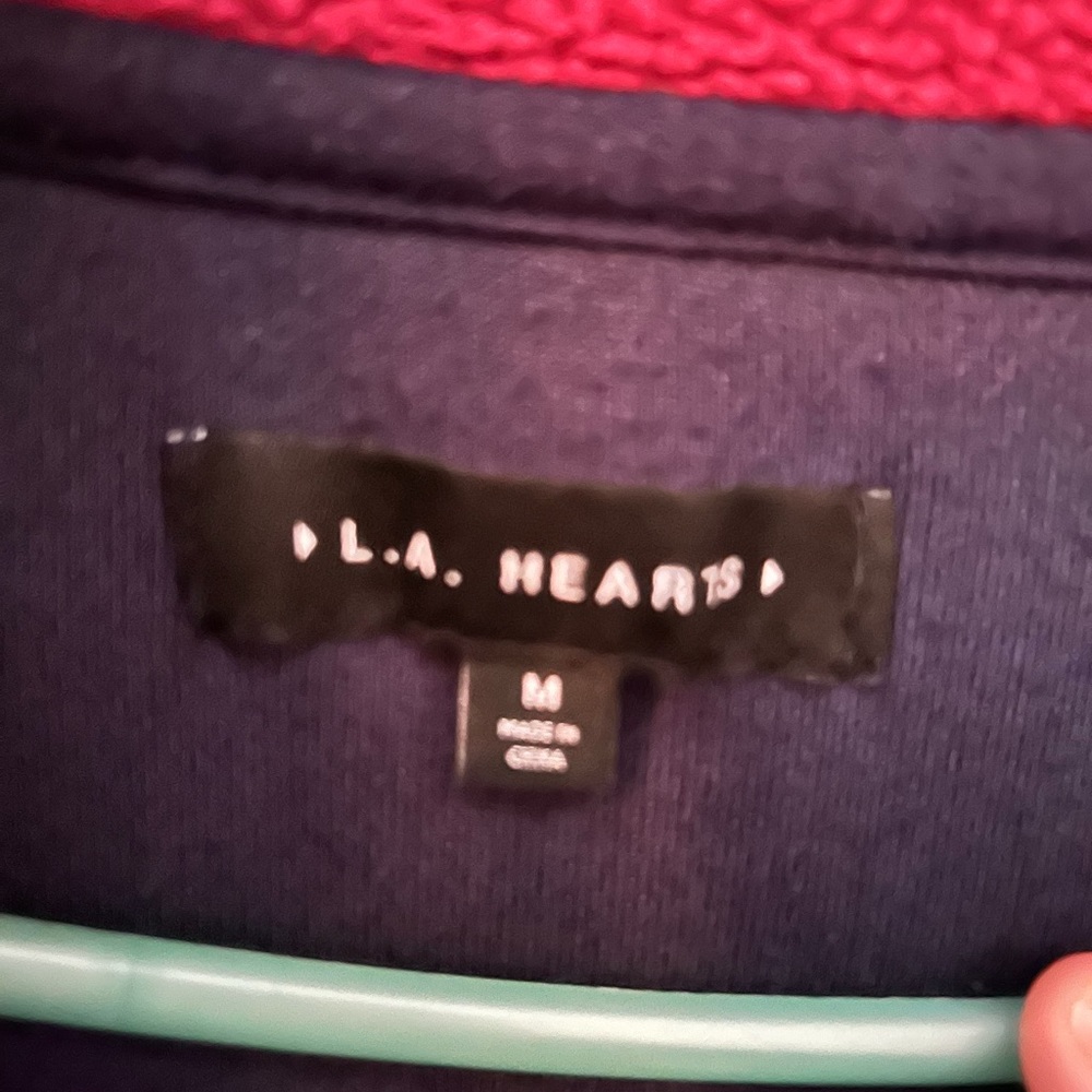 L.A. Hearts Fleece Cropped Jacket